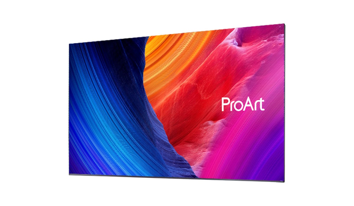 Yüksek çözünürlüklü ProArt ekran monitörü, renk doğruluğu ve görsel detaylar için ideal profesyonel grafik tasarım ve fotoğraf düzenleme kullanımı için tasarlandı.