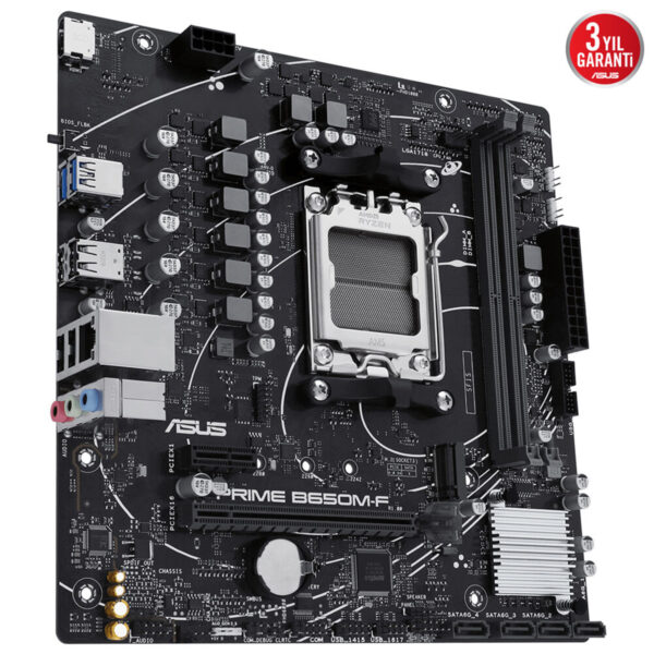 Güncel oyunlar ve bilgisayar bileşenleri için uygun Asus Prime B650M-F anakart, yüksek performans ve dayanıklılık sağlar. Modern bağlantı özellikleri ve kaliteyle bu anakart, oyun ve çalışma istasyonları için ideal seçimdir.
