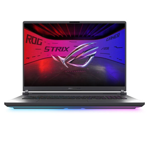 Yüksek performanslı gaming dizüstü bilgisayar, ROG Strix modelleri, RGB aydınlatmalı klavye, güçlü ekran ve yüksek çözünürlüklü görüntü, detaylı oyun deneyimi, performans odaklı oyun bilgisayarı.