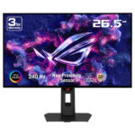 Asus Rog Strix Oled Xg27aqdmgr 26.5 Inç 240hz 0.03ms 2k Qhd Adaptive Sync Woled Pivot Gaming Monitör 1