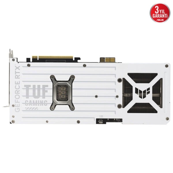 Gelişmiş ASUS NVIDIA GeForce RTX ekran kartı, yüksek performans ve oyun deneyimi sağlar. Beyaz renkli tasarımıyla estetik ve güçlü donanımıyla en zorlu oyunları rahatlıkla oynatır.