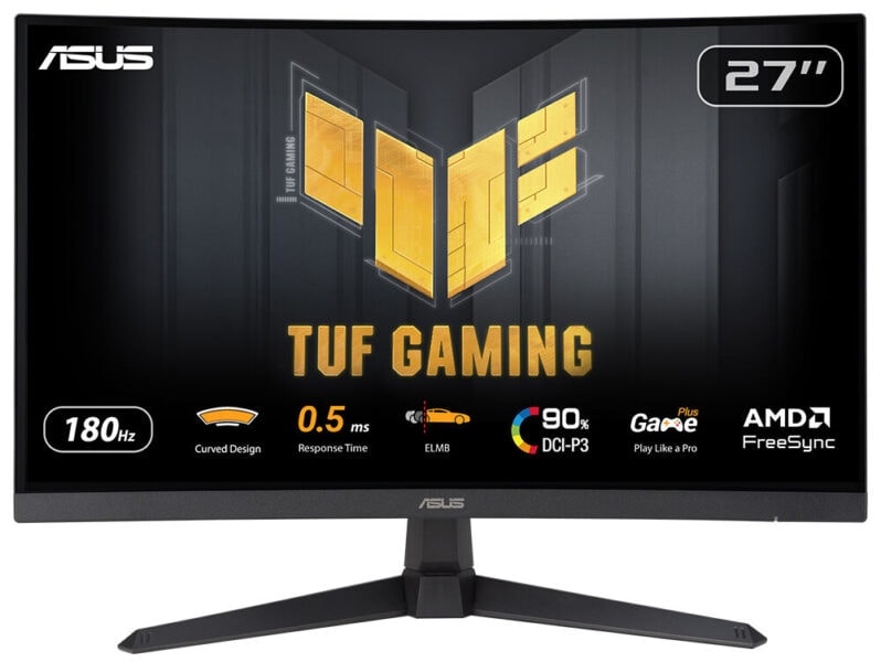 Yüksek Yenileme Hızına Sahip 27 inç Asus TUF Gaming Monitör, OLED ekran ve 180Hz yenileme oranıyla oyun deneyimini en üst seviyeye çıkarır.