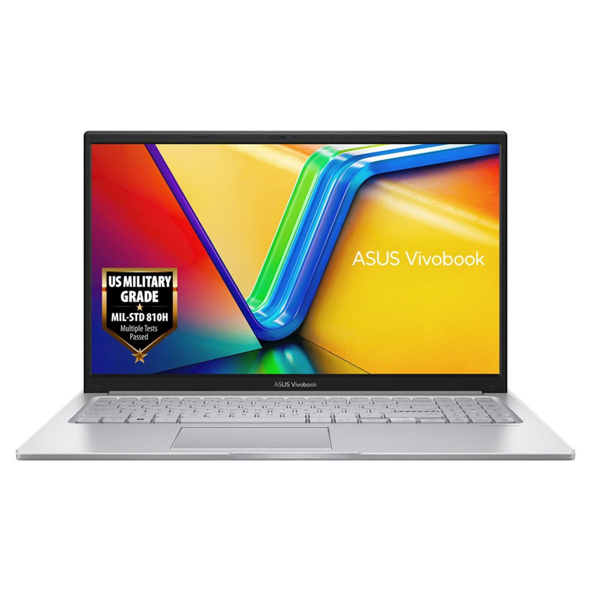Yüksek performanslı ASUS Vivobook dizüstü bilgisayar, oyun ve çoklu görevler için uygun, MIL-STD 810H askeri dayanıklılık sertifikasına sahip, ince ve hafif tasarım.