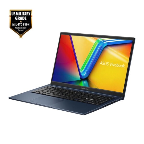 Yüksek çözünürlüklü ASUS VivoBook dizüstü bilgisayar, renkli ekran ve rahat klavye ile portatif ve güçlü performans sunar.