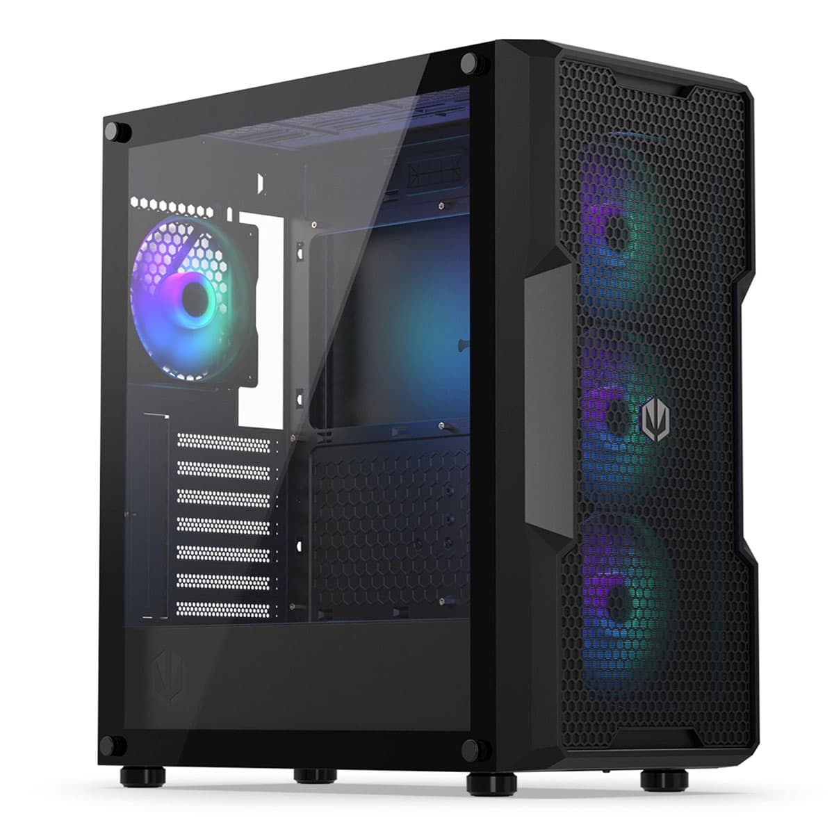 Endorfy Regnum 400 Argb Mesh Temperli Cam Usb 3.2 Mid Tower Atx Gaming Kasa (ey2a009) 1
