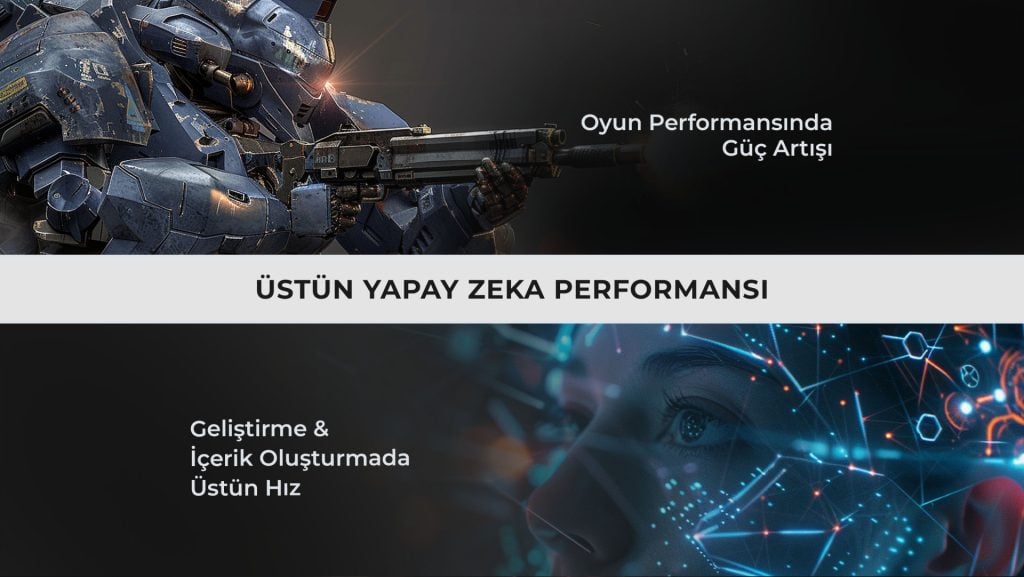 Yüksek performanslı yapay zeka teknolojisi, oyun performansını artırmak ve içerik geliştirmede üstün hız sağlar. En yeni AI çözümleriyle oyun deneyiminizi güçlendirin, içerik oluşturma ve geliştirme süreçlerinde avantaj kazanın.