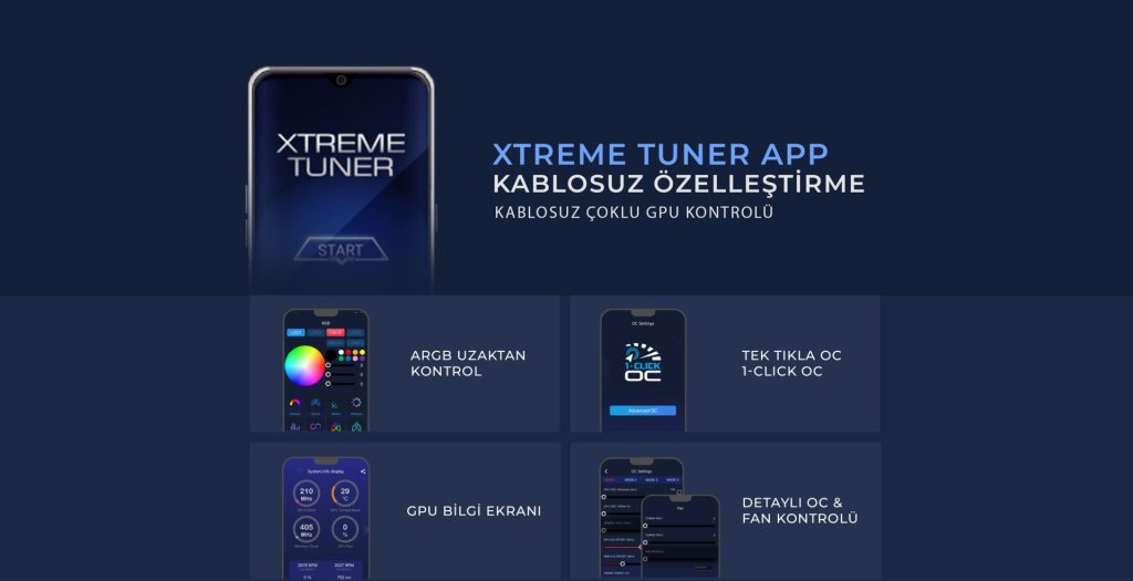 Yüksek performanslı kablosuz oyun optimizasyonu ve GPU kontrolü için XTREME TUNER APP, kullanıcı dostu arayüz ve gelişmiş özellikler sunar.