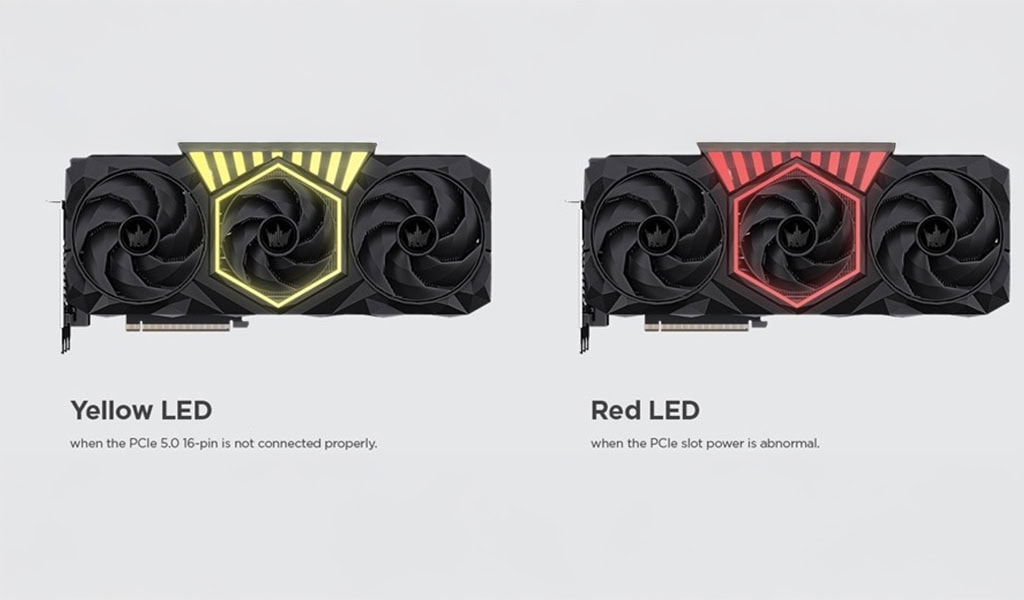 Yardımcı olmayan yazılım, yeni nesil grafik kartı LED ışıkları ve RGB aydınlatma özellikleriyle oyun ve bilgisayar donanımı tutkunları için optimize edilmiştir.