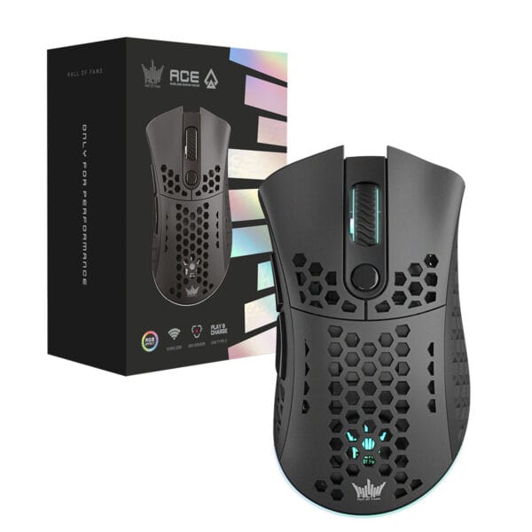Galax Hof Ace M2 Black Argb Kablosuz Gaming Mouse (g Mghm2p708rg2bb Gxlg) 2 Yıl Birebir Değişim Garantili 15