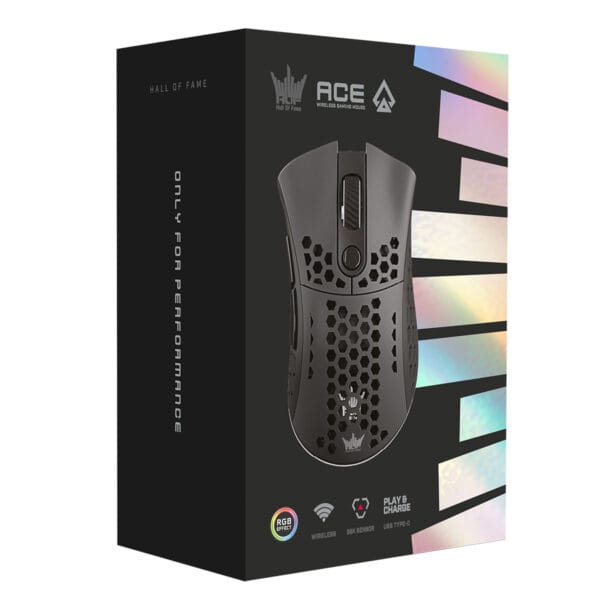 Galax Hof Ace M2 Black Argb Kablosuz Gaming Mouse (g Mghm2p708rg2bb Gxlg) 2 Yıl Birebir Değişim Garantili 16