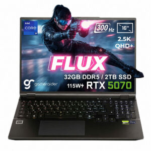 Gameraider Flux Gr16 Intel Core I9 14900hx Geforce Rtx 5070 8gb 115w 32gb Ddr5 2tb Ssd 16 Inç 2.5k Qhd+ 300hz Freedos Gaming Laptop Çanta Hediyeli 1