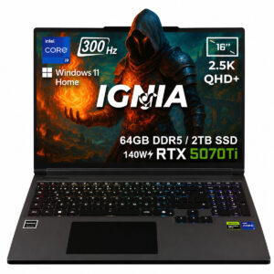Gameraider Ignia Gr16 Intel Core I9 14900hx Geforce Rtx 5070ti 12gb 140w 64gb Ddr5 2tb Ssd 16 Inç 2.5k Qhd+ 300hz Freedos Gaming Laptop Çanta Hediyeli 1