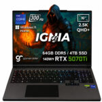 Gameraider Ignia Gr16 Intel Core I9 14900hx Geforce Rtx 5070ti 12gb 140w 64gb Ddr5 4tb Ssd 16 Inç 2.5k Qhd+ 300hz Freedos Gaming Laptop Çanta Hediyeli 1