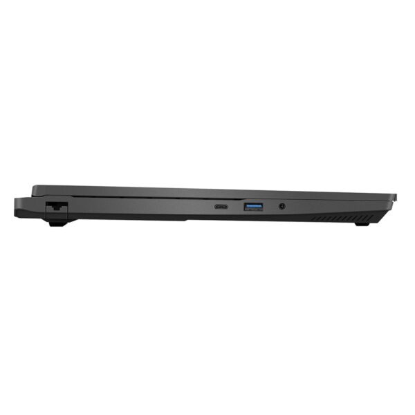 Yüksek performanslı oyun dizüstü bilgisayarı tarafındaki çeşitli bağlantı noktaları, USB ve HDMI portları ile profesyonel oyun ve grafik tasarım kullanımı için ideal.