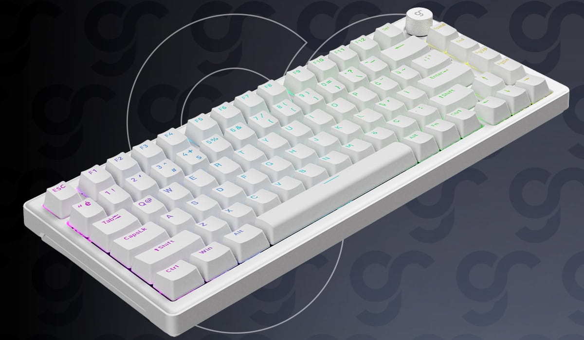Gameraider K1 He White Kablolu Gaming Klavye H5