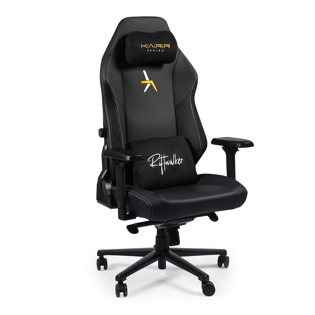 Yüksek konforlu oyun ve ofis koltuğu, siyah deri ve ayarlanabilir sırt desteği ile rahat çalışma ortamı sağlar. Karen Gaming markalı ergonomik tasarımıyla öne çıkar.
