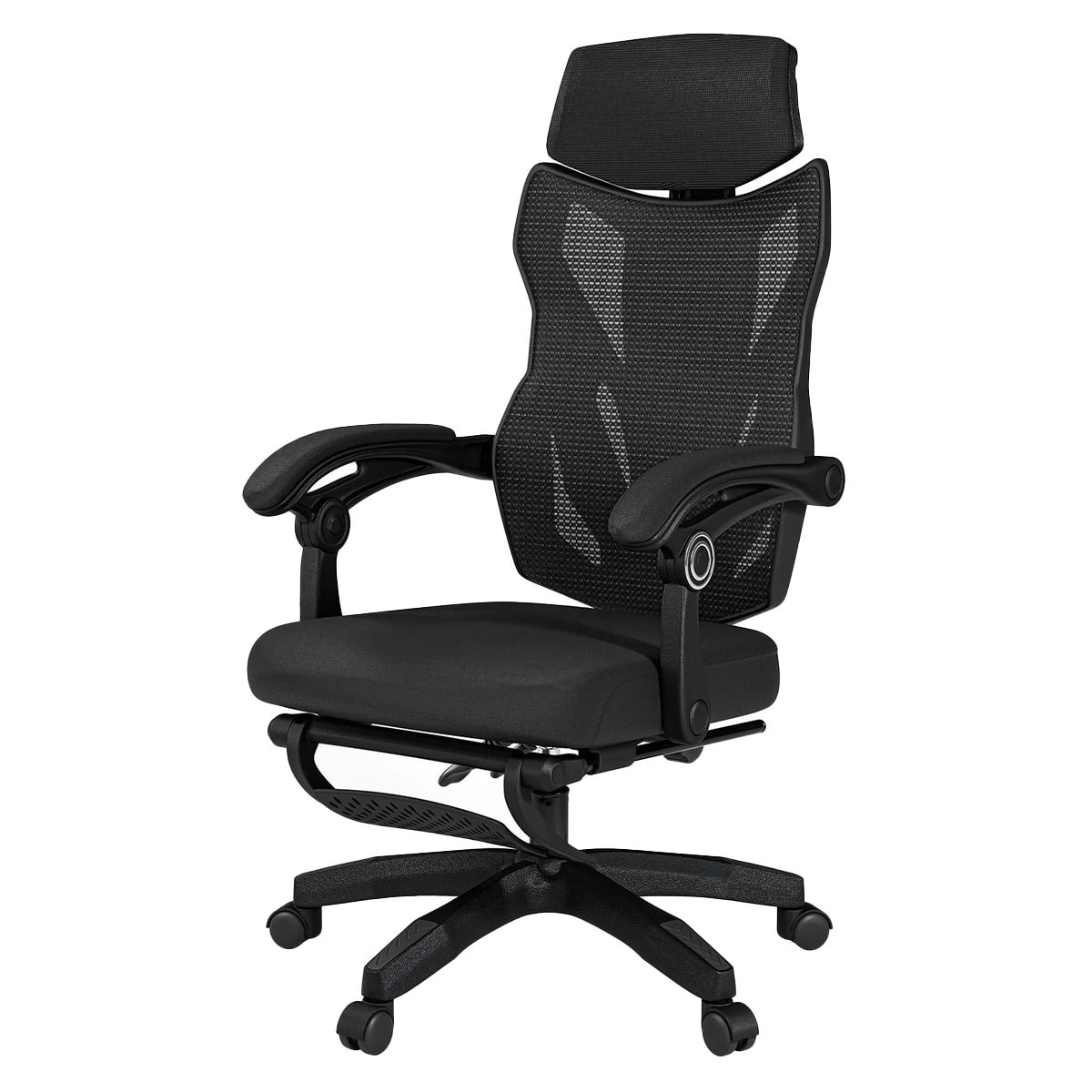 Yüksek konforlu oyun ve ofis kullanımı için ergonomik çalışma sandalyesi, ayarlanabilir destek ve nefes alabilen mesh sırt yapısı.