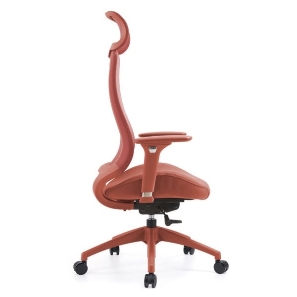 Yüksek ergonomili ofis sandalyesi, konfor ve şık tasarımıyla çalışma alanlarına modern dokunuş katar. Ayarlanabilir kolçaklar ve sırt desteği, uzun saatler verimli çalışma sağlar.