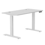 Yüksek ayarlanabilir gaming çalışma masası, modern tasarım ve ergonomik özelliklerle ofis ve oyun alanları için ideal. Sağlam yapı ve şık beyaz renk seçeneğiyle dikkat çekiyor.