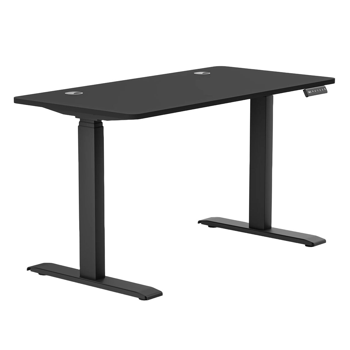 Göz alıcı siyah oyun ve çalışma masası, modern tasarımıyla ergonomik kullanım sağlar. Ayarlanabilir yükseklik ve dayanıklı yapısıyla uzun süreli konfor sunar. Gaming ve ofis ortamları için ideal.