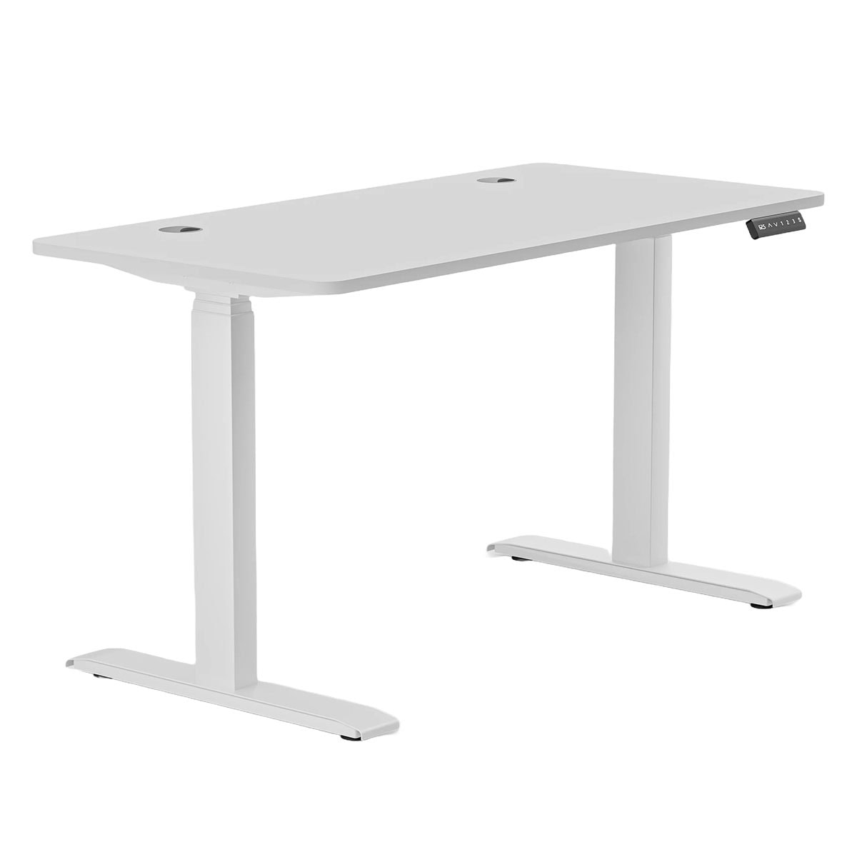 Minimal beyaz çalışma sandalyesi, ergonomik ve rahat ofis masası. Modern tasarım ve dayanıklı yapı ile ofis ve ev kullanımı için idealdir. Elektronik ayar özellikleriyle konfor sağlar.