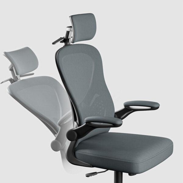 Yüksek ergonomili oyuncu ve çalışma ofis sandalyesi, nefes alabilir ağ deri ve ayarlanabilir başlık, sırt ve kol dayama özellikleriyle konfor sağlar. Modern tasarım ve destekleyici yapısıyla kullanıcı dostudur.
