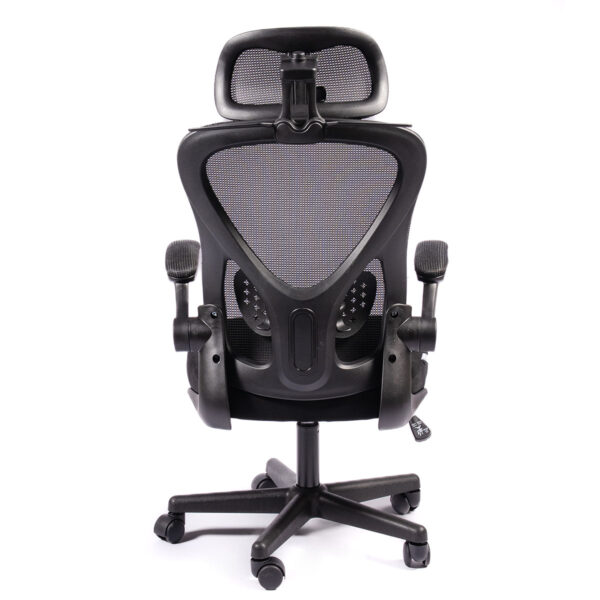 Yüksek konforlu ergonomik ofis oyuncu sandalyesi, ayarlanabilir kolçaklar ve nefes alabilen mesh sırt desteği ile uzun saatler kullanım için ideal.