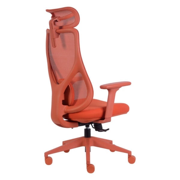 Renkli ergonomik ofis bilgisayar gaming sandalyesi, rahat sırt destekli, ayarlanabilir koltuk ve tekerlekli taban ile konfor ve hareket özgürlüğü sağlar.