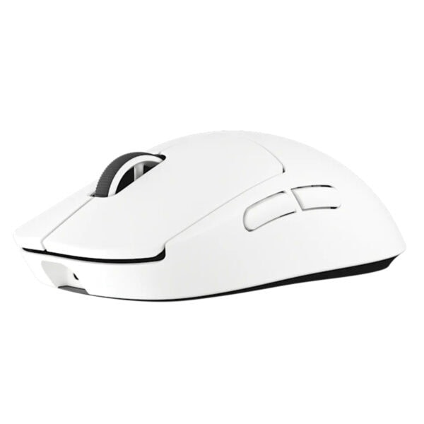 Yüksek çözünürlüklü, kablosuz bağlantılı beyaz gaming fare, ergonomik tasarım ve hassasiyet ile profesyonel ve eğlence amaçlı bilgisayar oyunları için ideal.