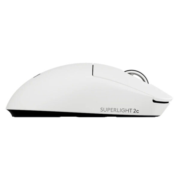 Yüksek çözünürlükte beyaz mouse, ergonomik tasarım ve hassasiyet ile oyun ve ofis kullanımı için ideal, Superlight 2c model.