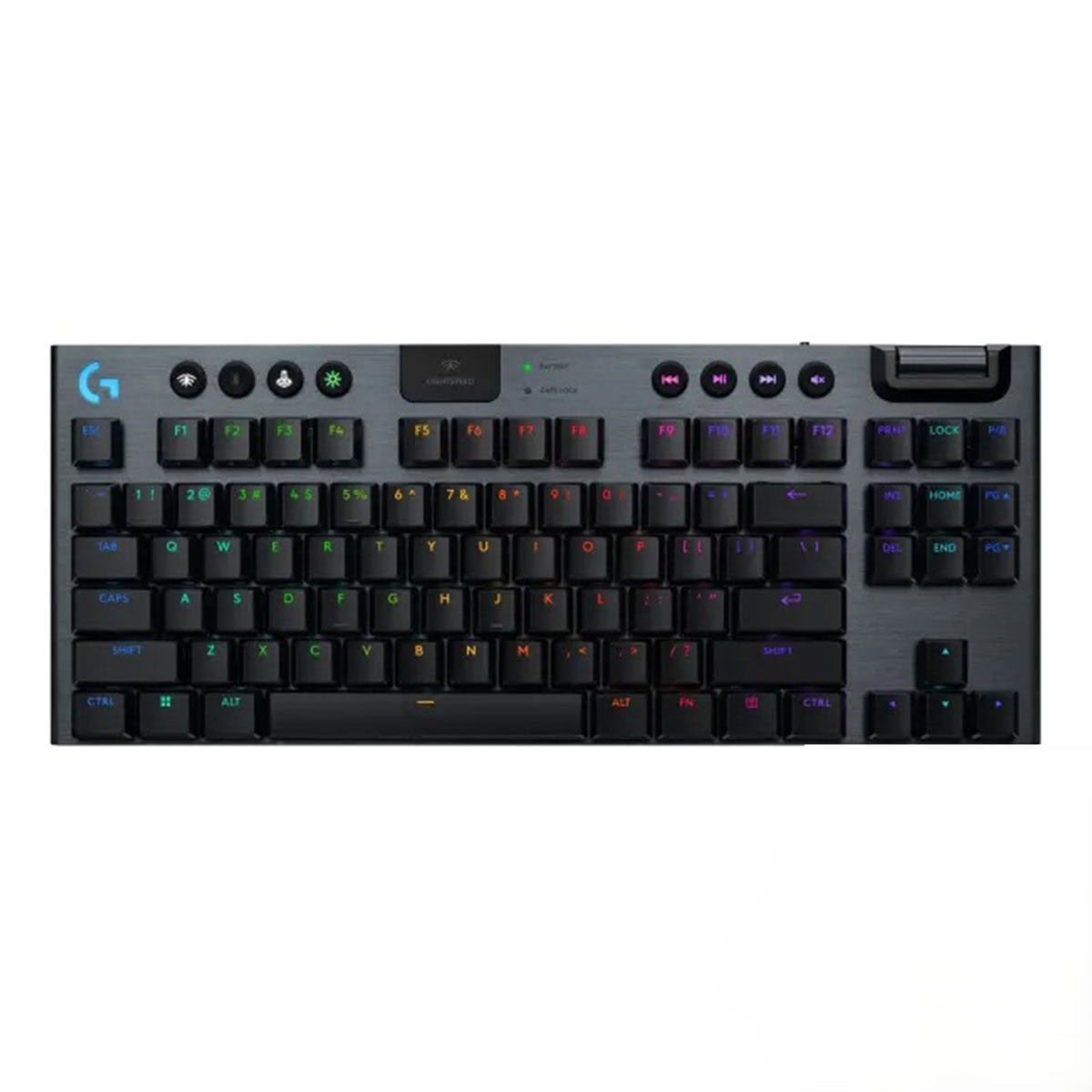 Logitech G915 X Lightspeed Tkl Gl Clicky Blue Switch Rgb Kablosuz Ingilizce Mekanik Gaming Klavye 920 012757 1 1