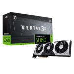 Yüksek performanslı MSI GeForce RTX 5060 ekran kartı ve Ventus 3X OC grafik kartı paketi, oyun ve pracijalar için yüksek grafik teknolojisi, ileri seviye soğutma ve düşük gecikme özellikleriyle.