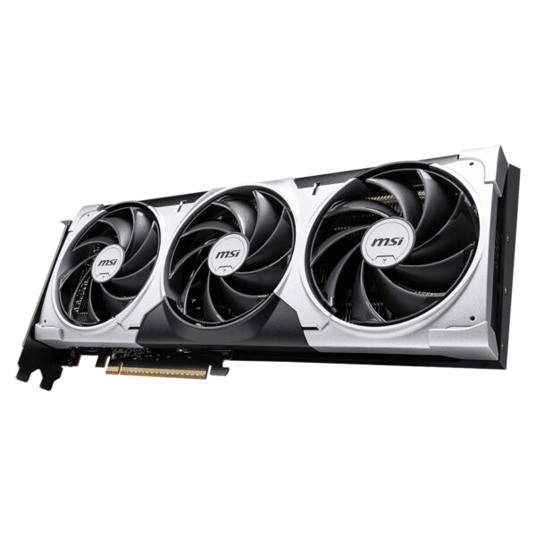 Yüksek performanslı MSI ekran kartı, üç soğutucu fansız tasarımı ile oyun ve grafik işlemleri için ideal. Güçlü grafik kartı, gelişmiş soğutma teknolojisi ve modern tasarım özellikleriyle öne çıkar.
