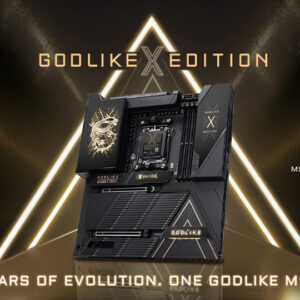 GODLIKE X Edition Anakart, MSI Enthusiast Gaming, üstün performans ve oyun deneyimi için tasarlanmış yüksek kaliteli oyuncu anakartı, oyun tutkunlarının tercihi.
