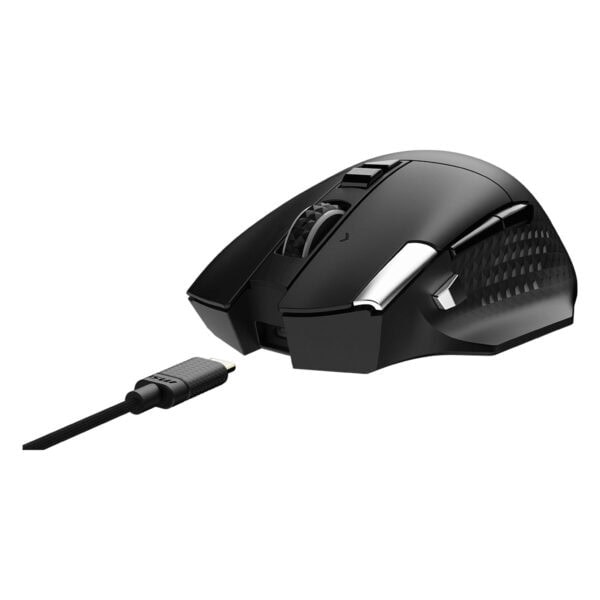 Yüksek Performanslı Siyah Gaming Mouse, Ergonomik Tasarım ve Özelleştirilebilir Düğmeler ile Oyun Keyfini Artırır. USB Bağlantısı ve Hızlı Tepki Süresi ile En İyi Oyun Deneyimi Sunar.