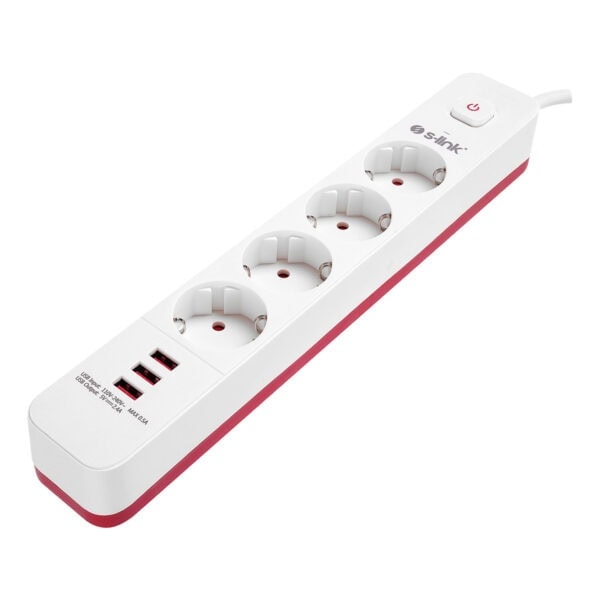 Çok prizli ve USB portlu güç çizgisi uzatma kablosu, gaming ve ev kullanımı için ideal, yüksek performanslı ve güvenli enerji taşıma çözümü. S-line markasıyla kaliteli tasarım, çoklu priz ve usb çıkış özellikleriyle dikkat çekiyor.