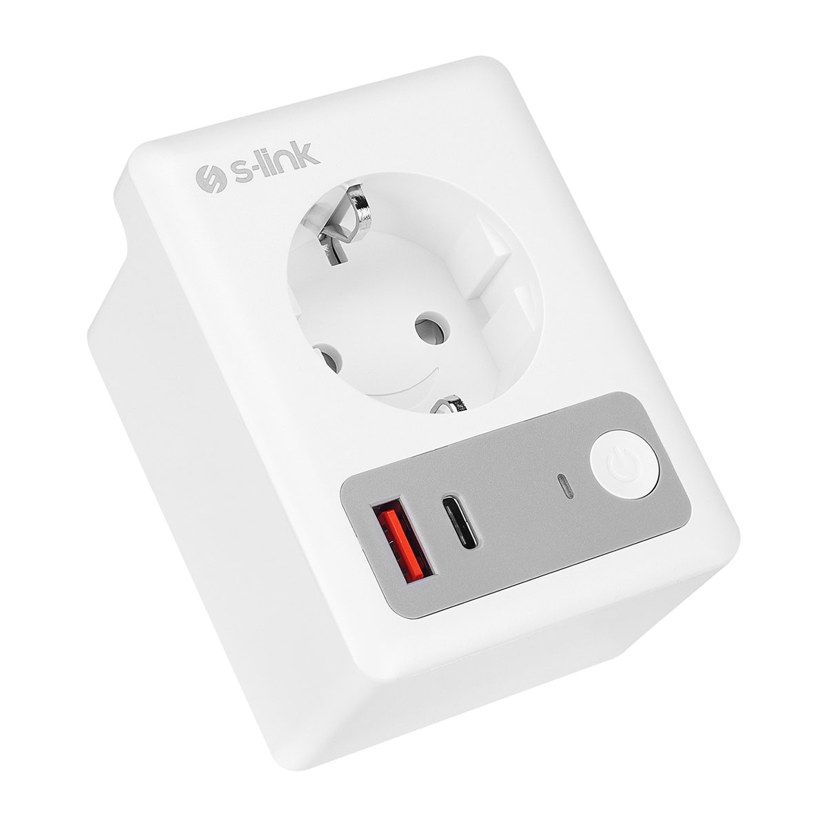 Elektrikli priz ve çok fonksiyonlu enerji koruma cihazı, USB şarj portu ve güç düğmesi ile ofis ve ev kullanımı için uygun.