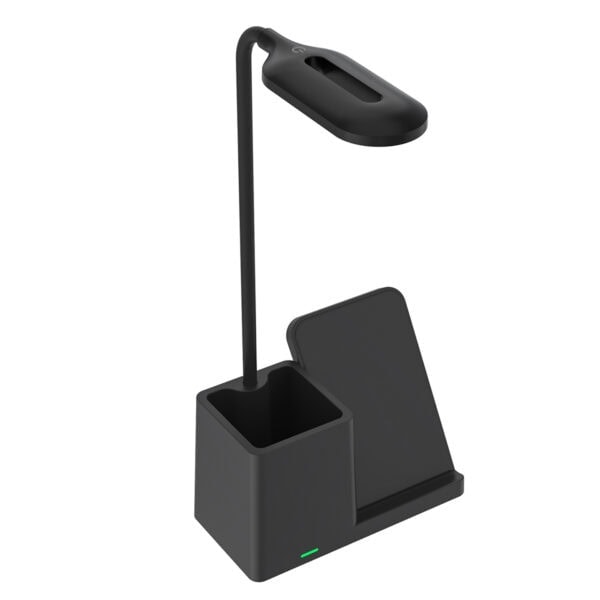 Şarjlı kulaklık ve telefon şarj cihazı uyumlu kablosuz şarj standı, Qi teknolojili. Modern tasarımıyla şık ve kullanışlı, oyun ve eğlence için ideal kablosuz şarj çözümleri.