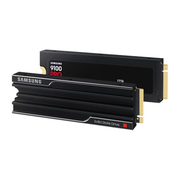 Samsung 9100 PRO SSD 1TB yüksek performanslı NVMe M.2 SSD, hızlı okuma ve yazma hızlarıyla oyun ve profesyonel kullanımlar için ideal.