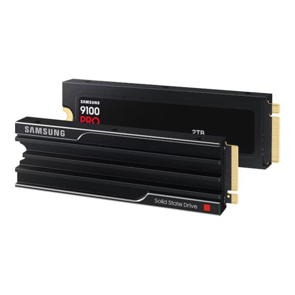 Yüksek performanslı Samsung 2TB NVMe SSD depolama birimi, hızlı veri aktarımı ve güvenilirlik sağlar, oyun ve profesyonel kullanım için ideal.
