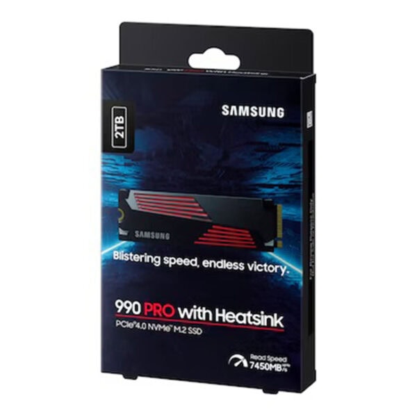 Samsung 980 Pro 2TB NVMe M.2 SSD, yüksek hız ve güvenilirlik ile oyun ve performans artışı sağlar. HeatSink ile ısı kontrolü ve gelişmiş okuma/yazma hızları sunar.