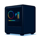 Yüksek performanslı oyun bilgisayarı ve ışıklı RGB soğutucu fan ile şık tasarım, yüksek grafik ve hızlı işlem yeteneği. En iyi gaming ve e-spor deneyimi için ideal bilgisayar kasası.