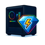 Yüksek performanslı oyun bilgisayarı ve güçlendirilmiş donanım simgesi, RGB aydınlatmalı kasa ve enerji dolu tasarımıyla gaming ve teknoloji tutkunlarının ilgisini çeken bilgisayar sistemi.