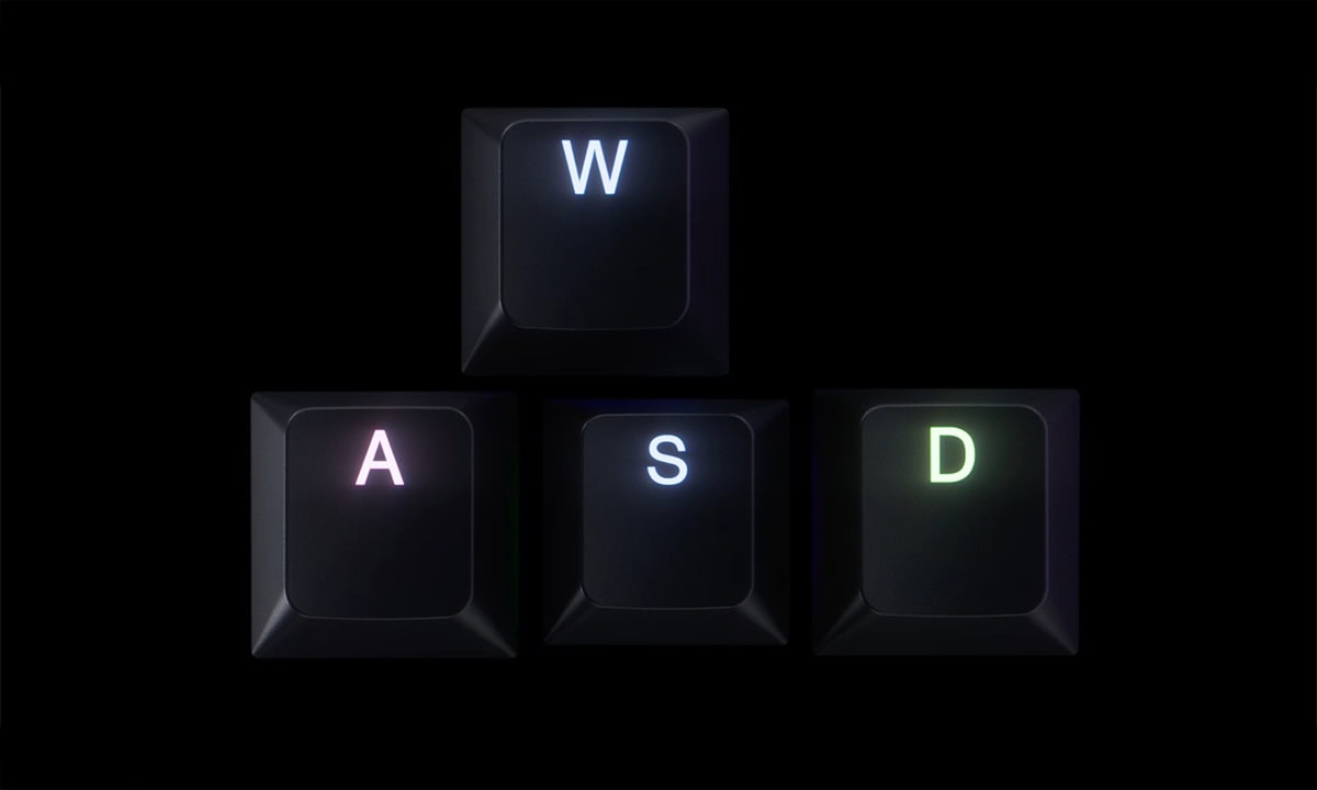 Tuş başına RGB