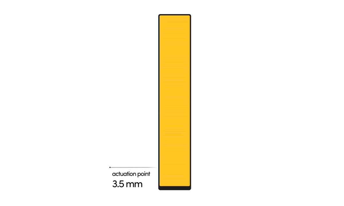 Yüksek çözünürlüklü, 3.5 mm aktivasyon noktası ile oyun joystick veya kontrol cihazı grafiği, oyun konsolu ve dijital kontrol sistemi için tasarlandı.