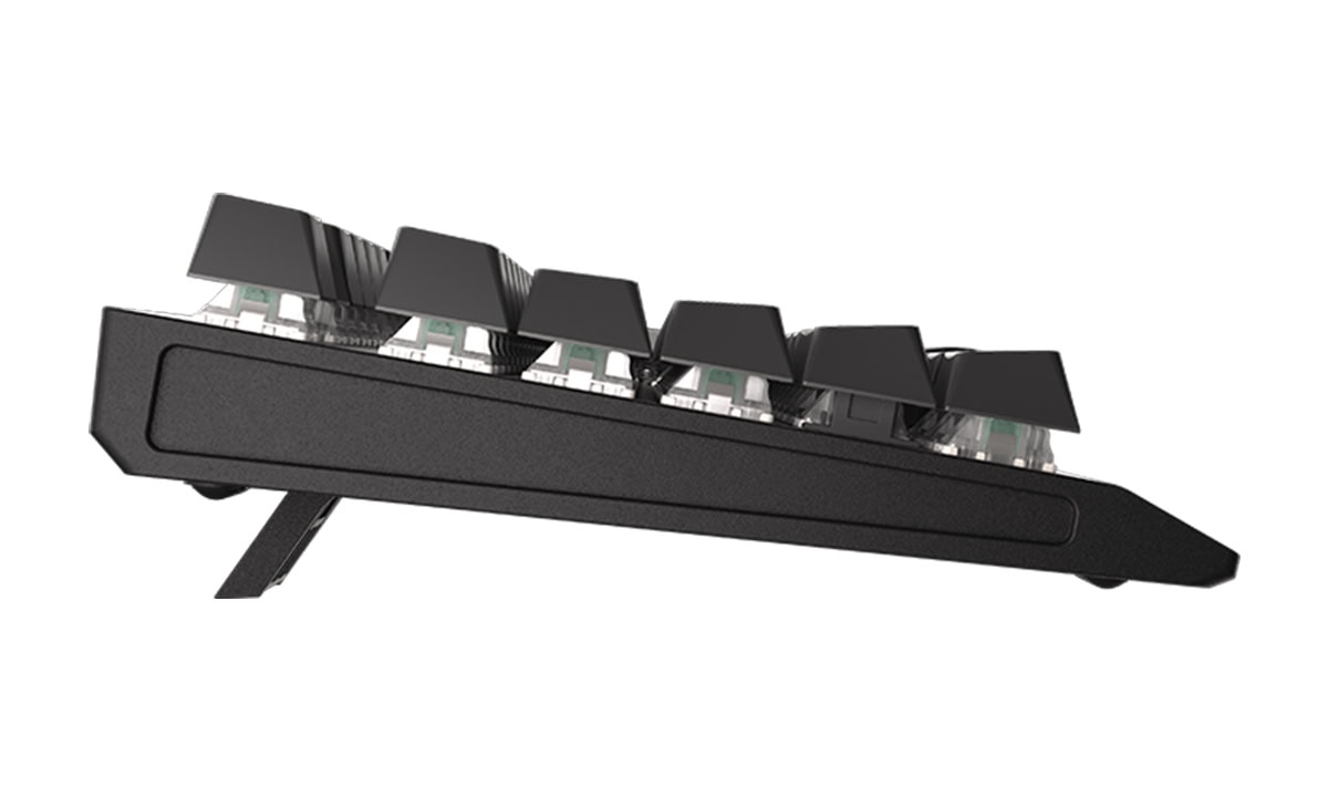 Yüksek performanslı mekanik bilgisayar oyunları klavyesi, özel tuşları ve dayanıklı tasarımıyla profesyonel gamers için ideal. RGB aydınlatma ve ergonomik yapısıyla oyun deneyimini artırır.