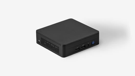 NUC 13 Pro Kit Yüksek performanslı küçük form faktörlü mini PC, Intel işlemci ve geniş bağlantı seçenekleri ile oyun ve ofis kullanımına uygun, dayanıklı ve kompakt tasarım.