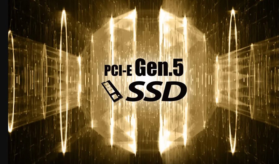 Gelişmiş PCIe Gen 5 SSD teknolojisi, yüksek hız ve performans için en yeni depolama çözümü. Gaming ve profesyonel kullanımda güçlü veri aktarımı sağlar.