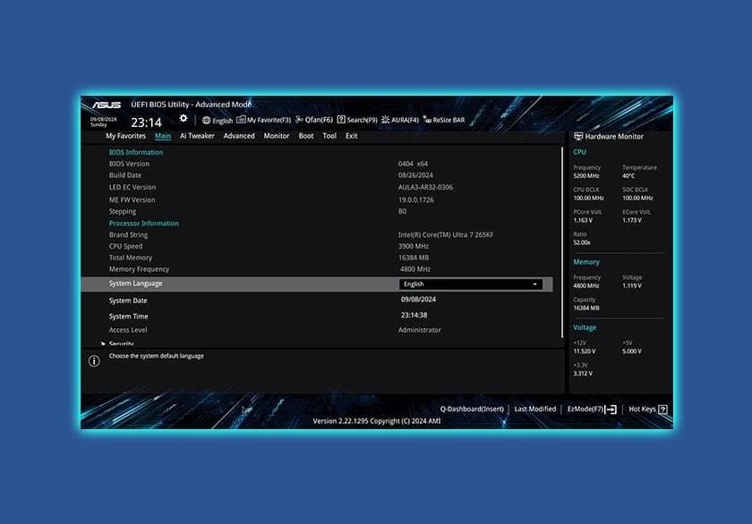 B860M MAX GAMING AX Yonga plakası ve anten ile ASUS B860M Max Gaming AX anakart seti, yüksekPerformanslı oyun ve yoğun işlem gücü için optimize edilmiştir.