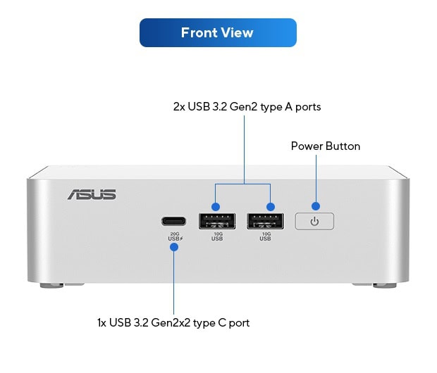 ASUS NUC 15 Pro+ Mini Bilgisayar H15
